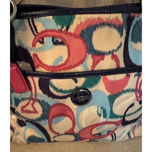 COACH IKAT MULTICOLOR LARGE TOTE C1373-F24444 - Picture 3 of 14